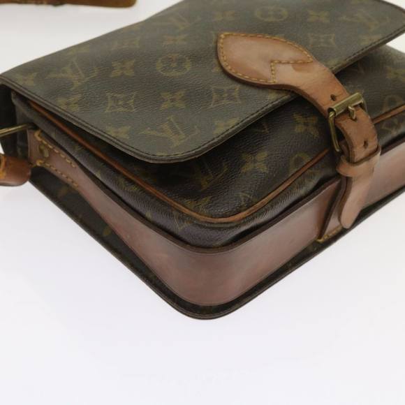LOUIS VUITTON Monogram Cartouchiere GM Shoulder Bag M51252 LV Auth 64327 - Picture 16 of 16